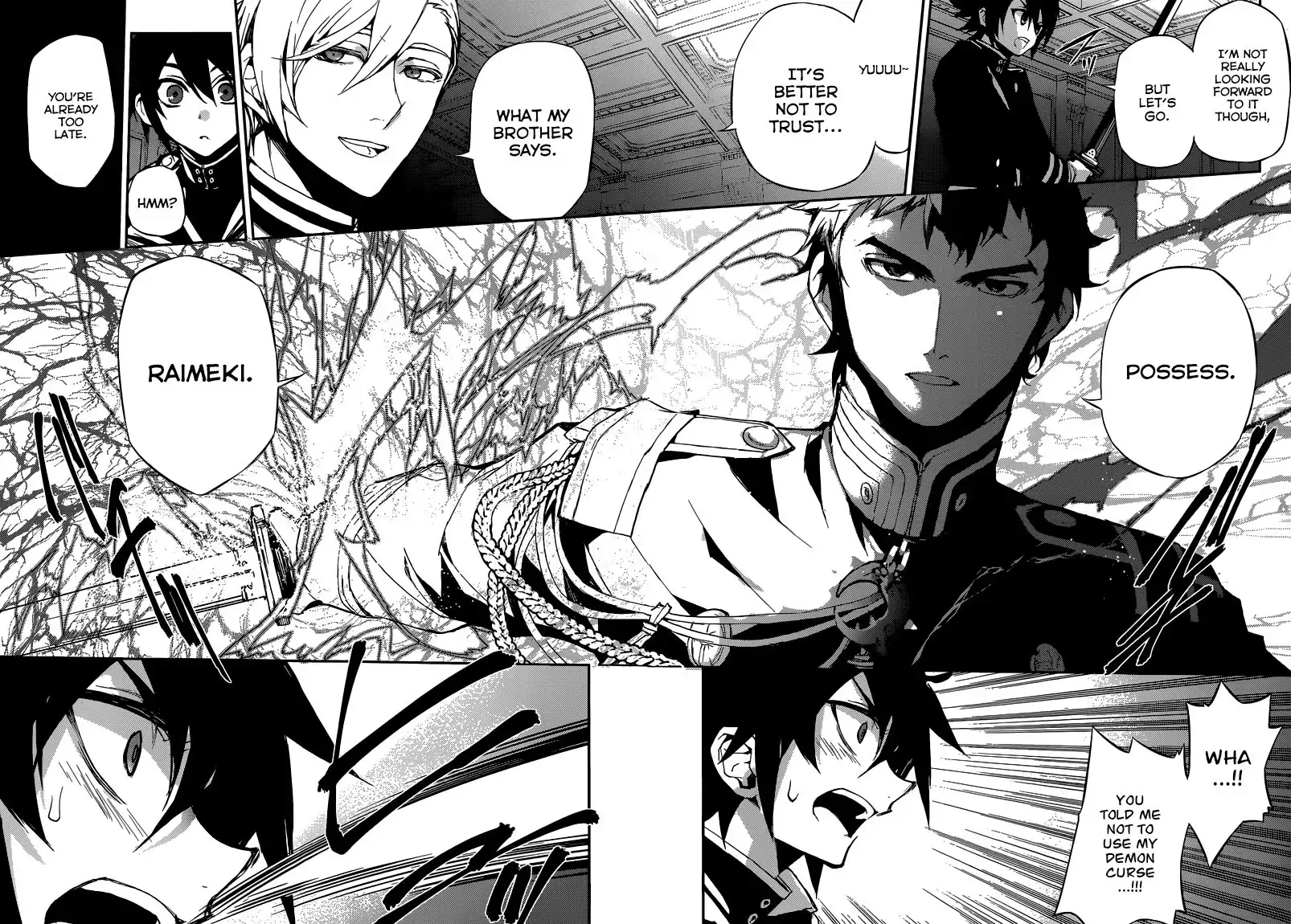 Owari no Seraph Chapter 17 18